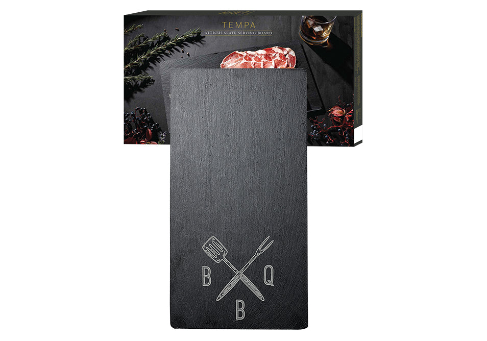 Atticus BBQ Slate Serving Board