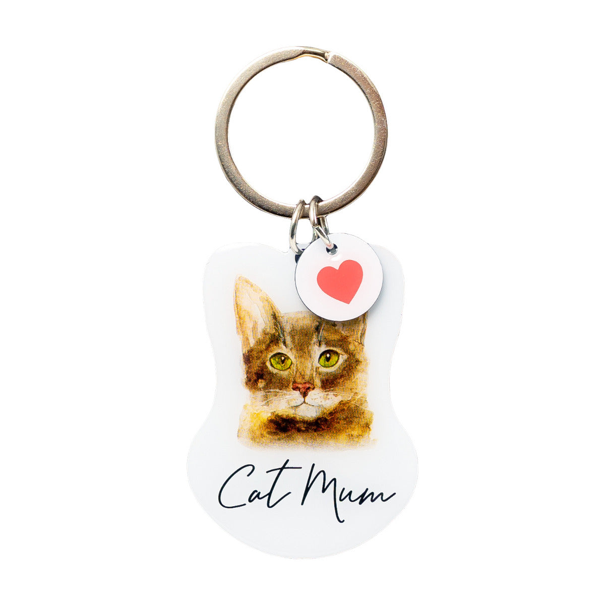 Pet Keyring - Cat Mum