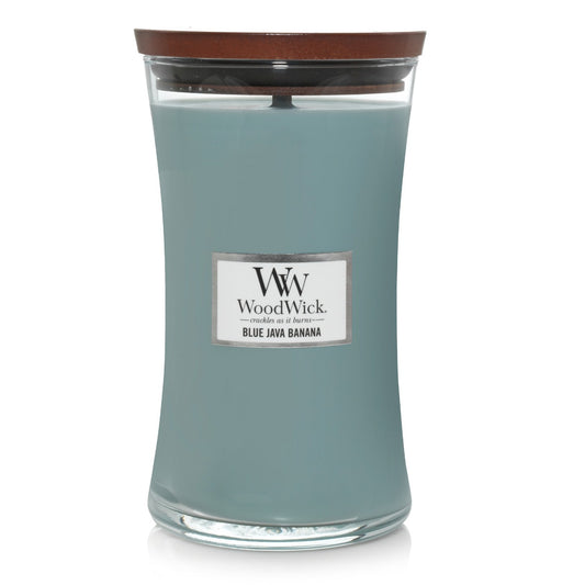 WoodWick Large Candle - Blue Java Banana