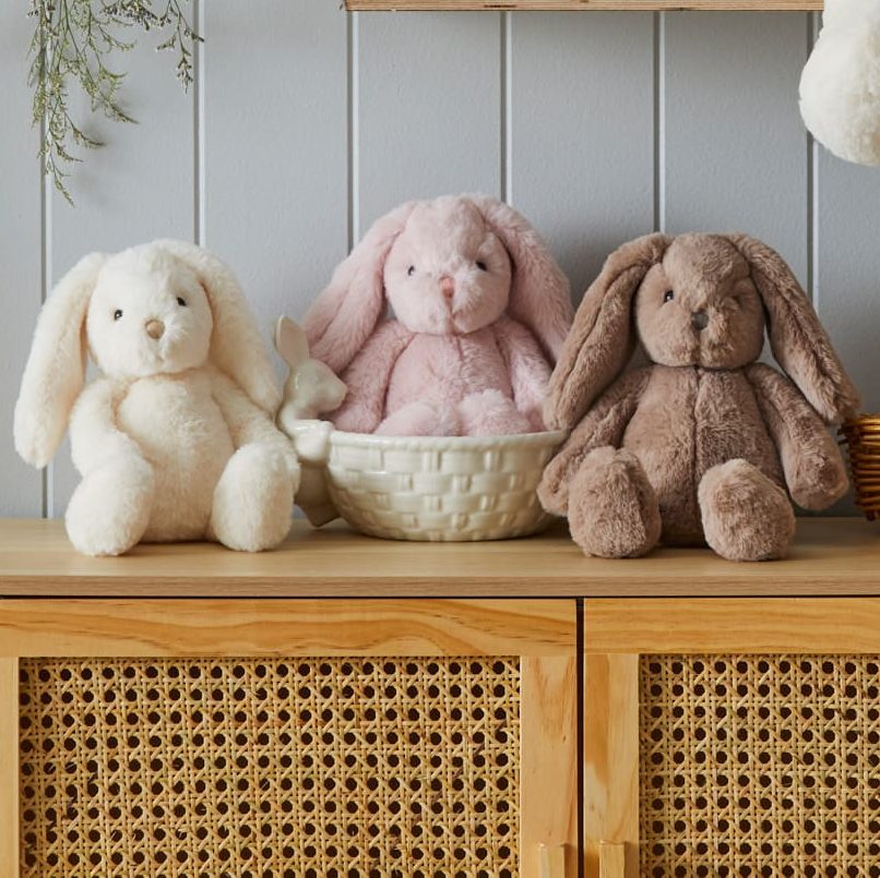 Pink Plush Bunny