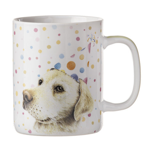 Party Animals Mug- Lucy the Labrador