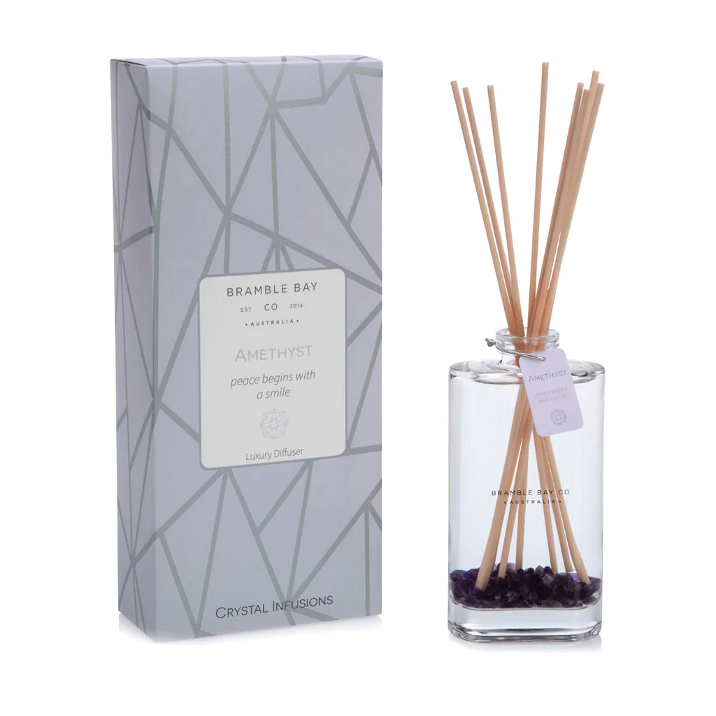 Crystal Infusions Diffuser - Amethyst (Vanilla Lavender)
