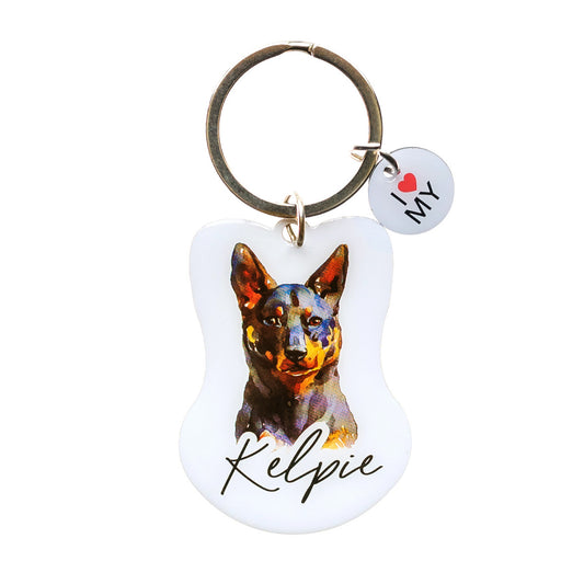 Pet Keyring - Kelpie