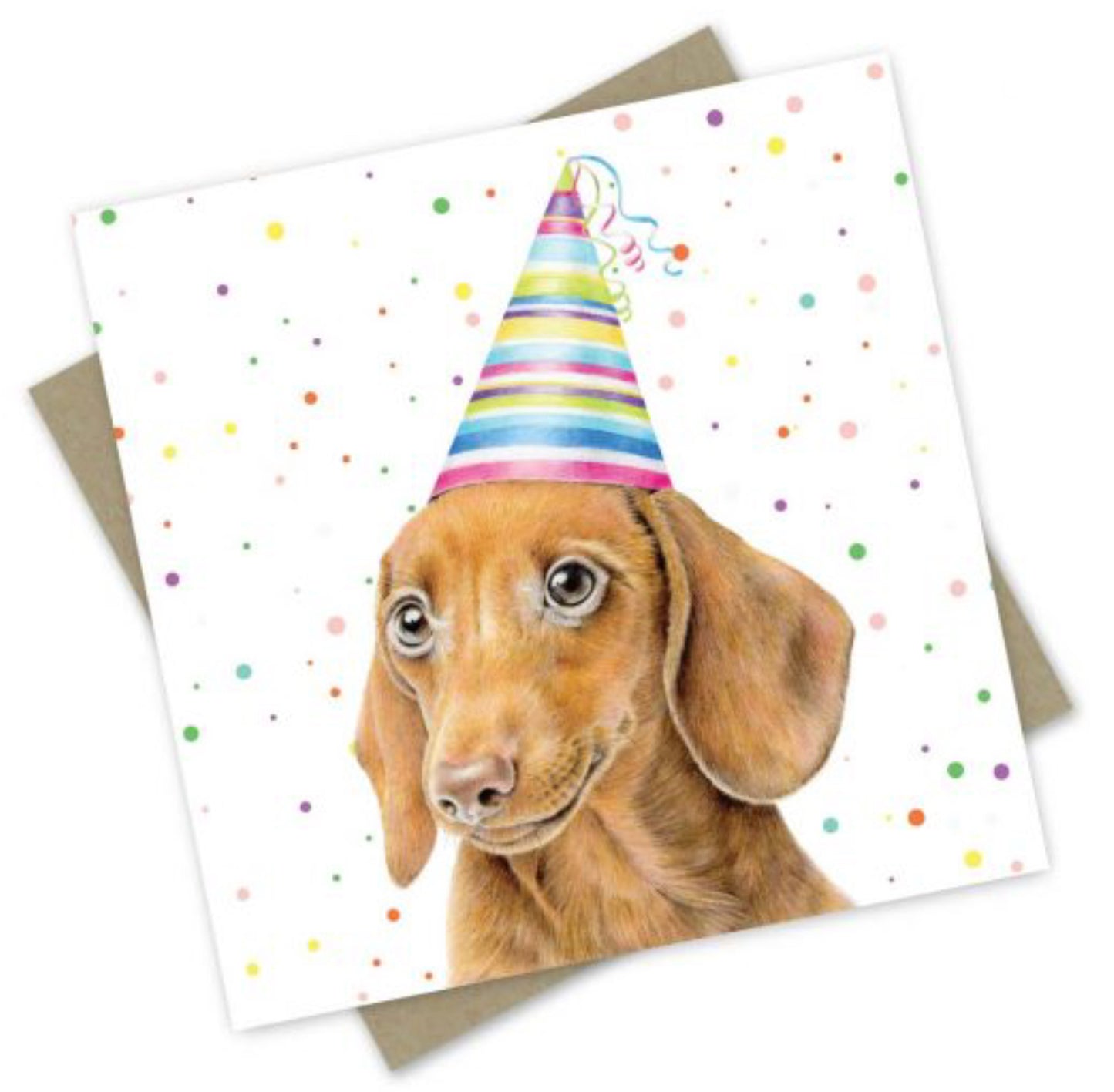 Card - Birthday Dogs & Cats: “Daisy” the Dachshund