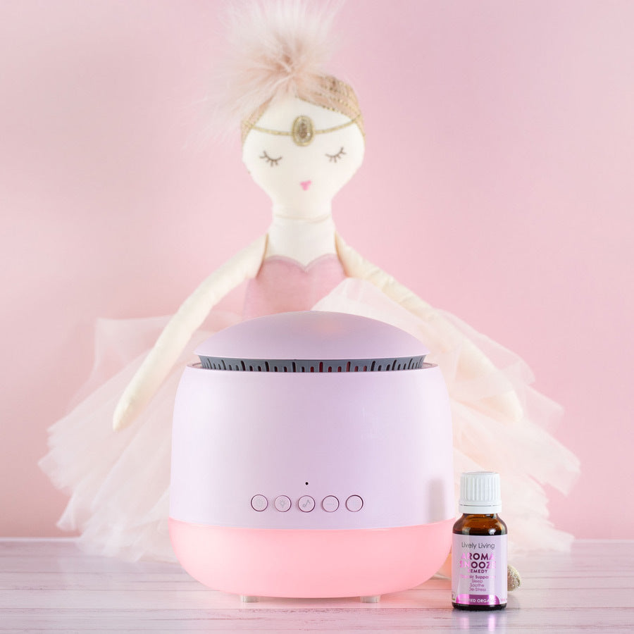 Aroma-Snooze Sleep Aid Vaporiser - Pink