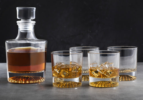Enzo Gold Whiskey Decanter