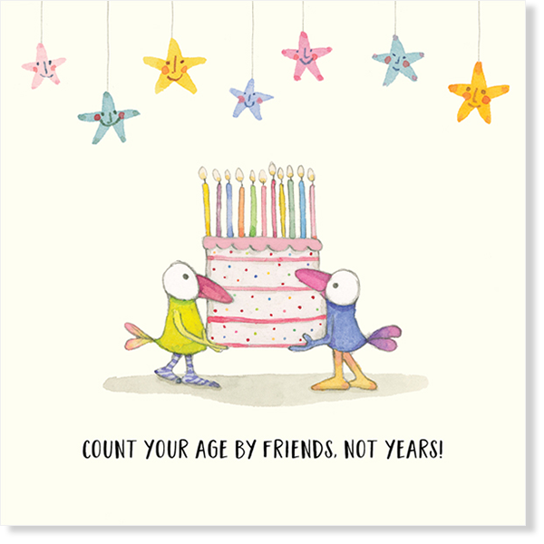 Twigseeds Card - Count Your Age By Friends, Not Years!