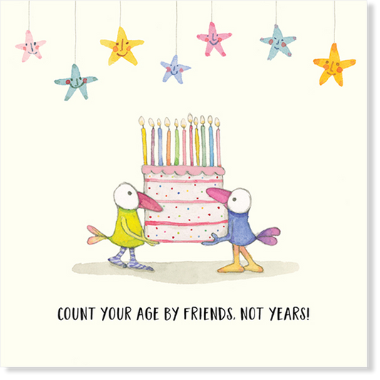 Twigseeds Card - Count Your Age By Friends, Not Years!
