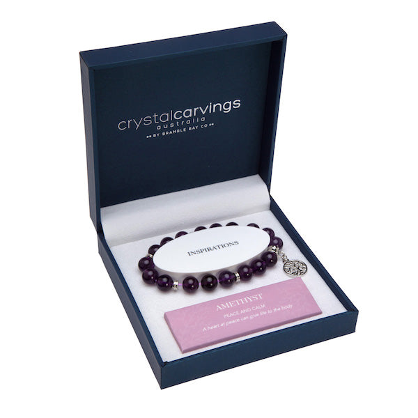 Tree of Life Bracelet - Amethyst