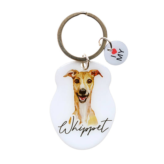 Pet Keyring - Whippet