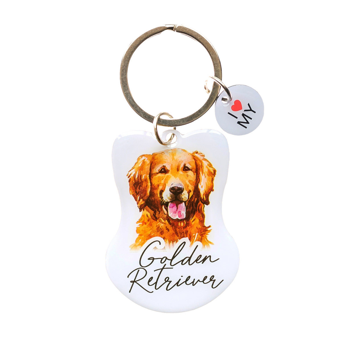 Pet Keyring - Golden Retriever
