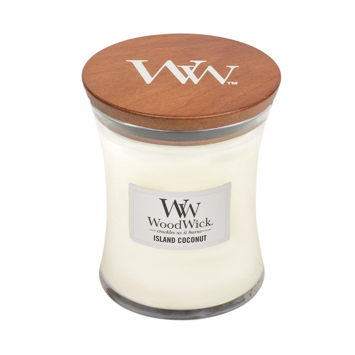 WoodWick Medium Candle - Island Coconut