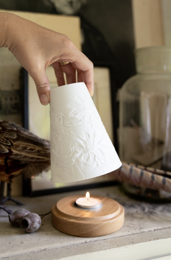 Flannel Flowers Minikin Tealight Candle Holder
