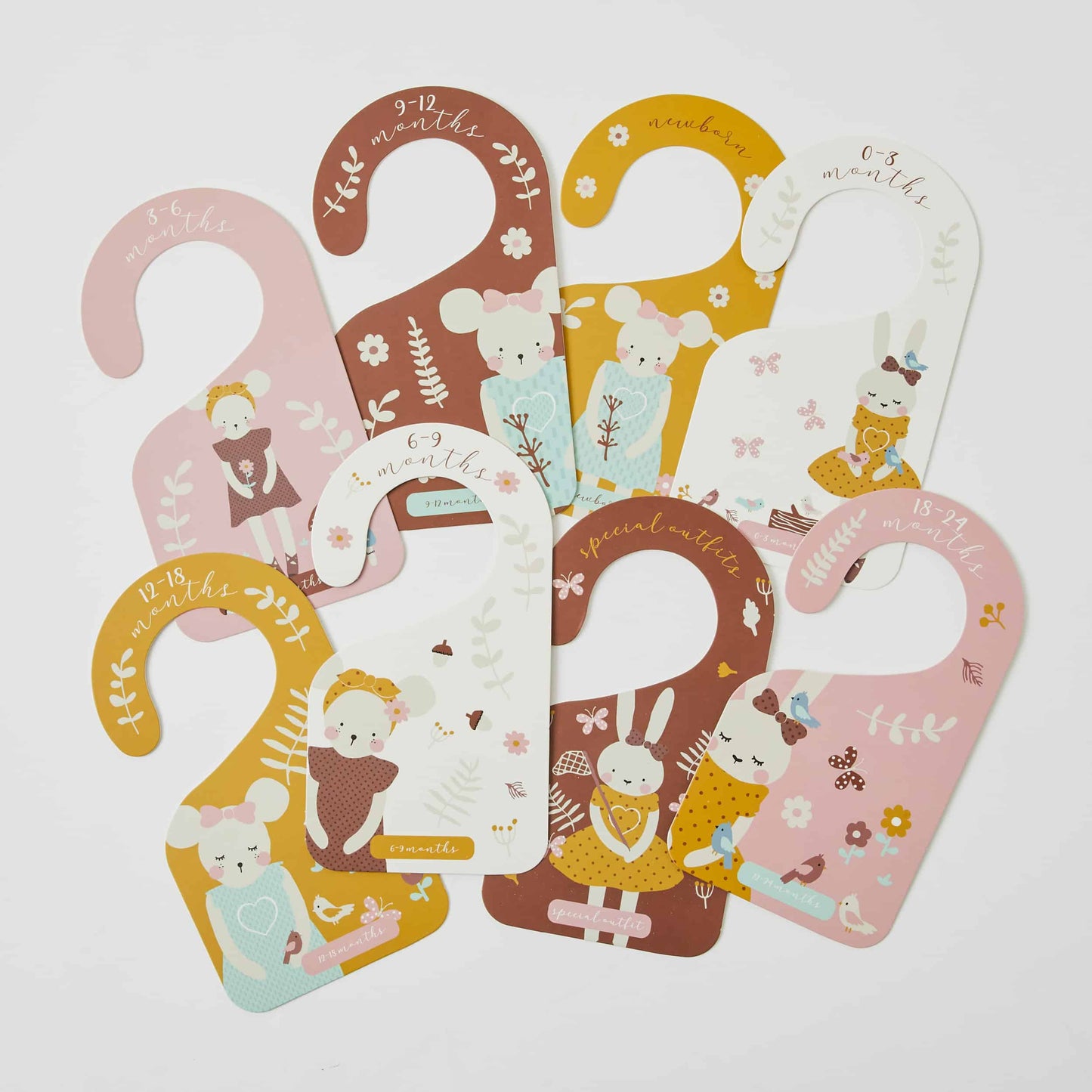 In The Meadow Baby Wardrobe Size Dividers