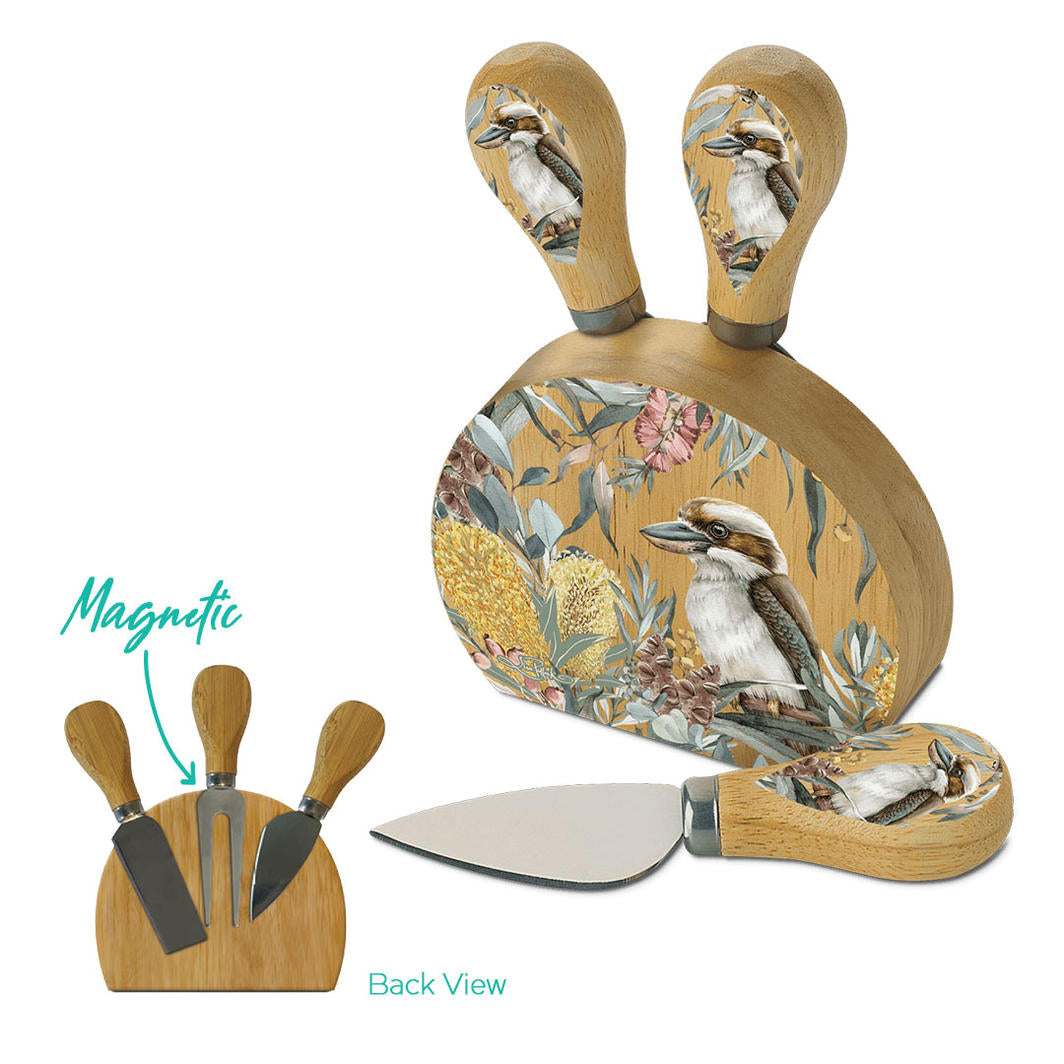 Cheese Knife Block - Bush Guardian