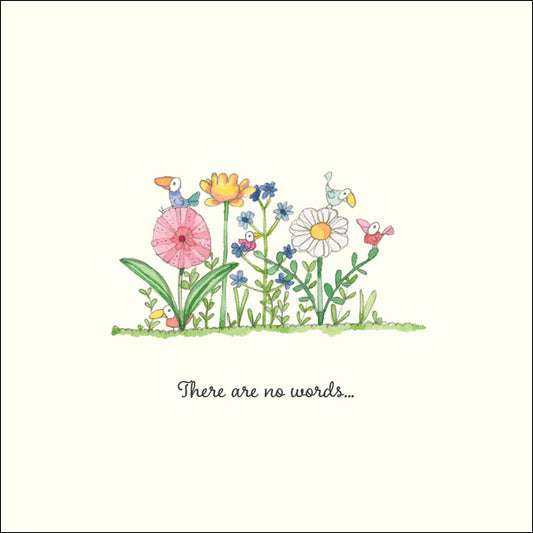 Twigseeds Card - Sympathy There Are No Words