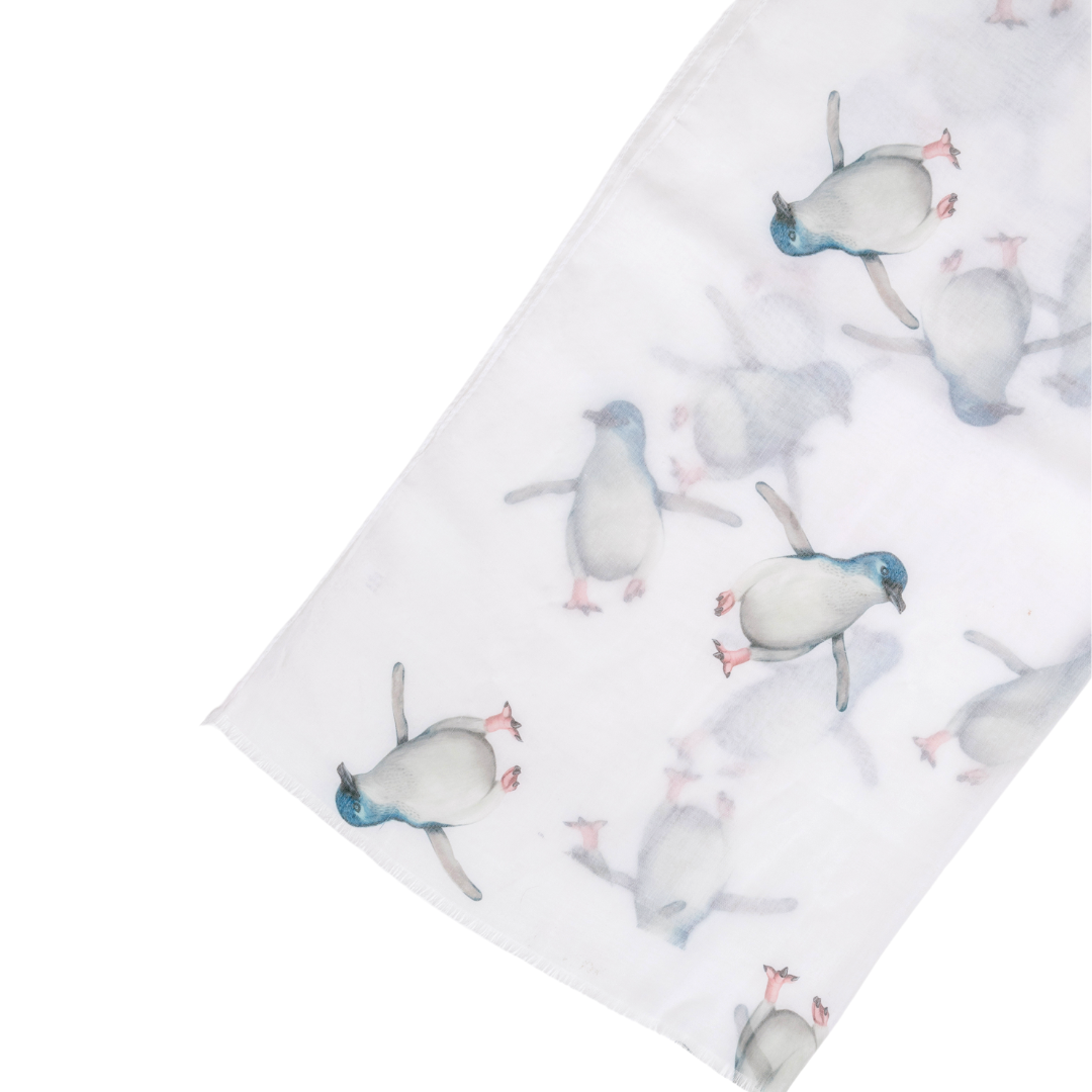White Penguin Scarf