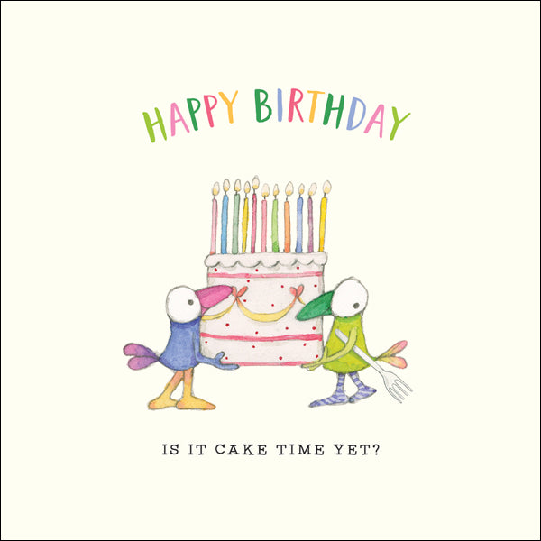 Twigseeds Card - Is It Cake Time Yet?