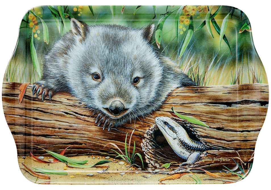 Fauna of Aus - Wombat & Lizard Scatter Tray