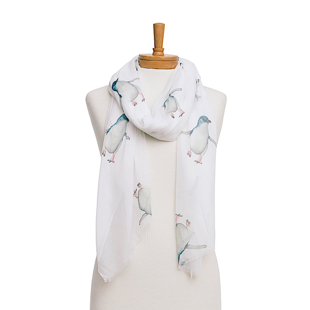 White Penguin Scarf
