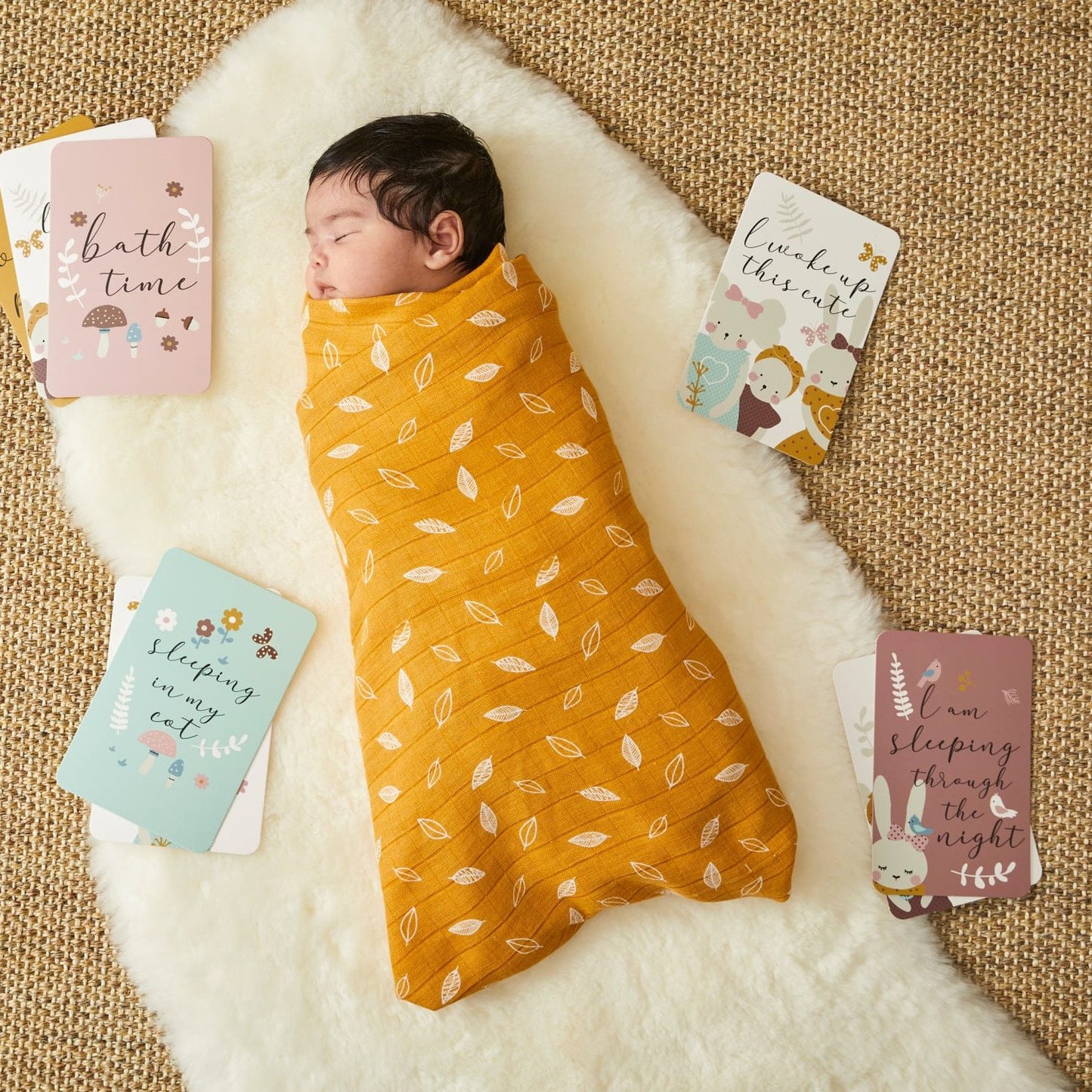 In The Meadow Baby Milestone Cards