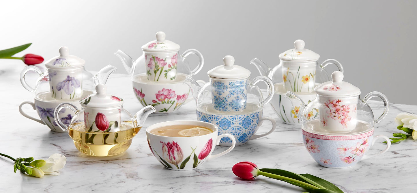 Floral Symphony - Daffodil Tea For One