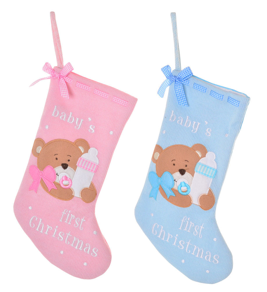 Baby’s First Christmas Stocking (Assorted Designs)