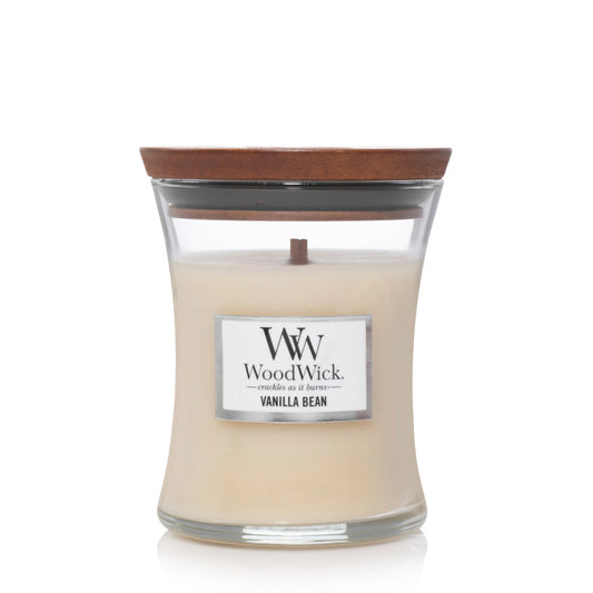 WoodWick Medium Candle - Vanilla Bean