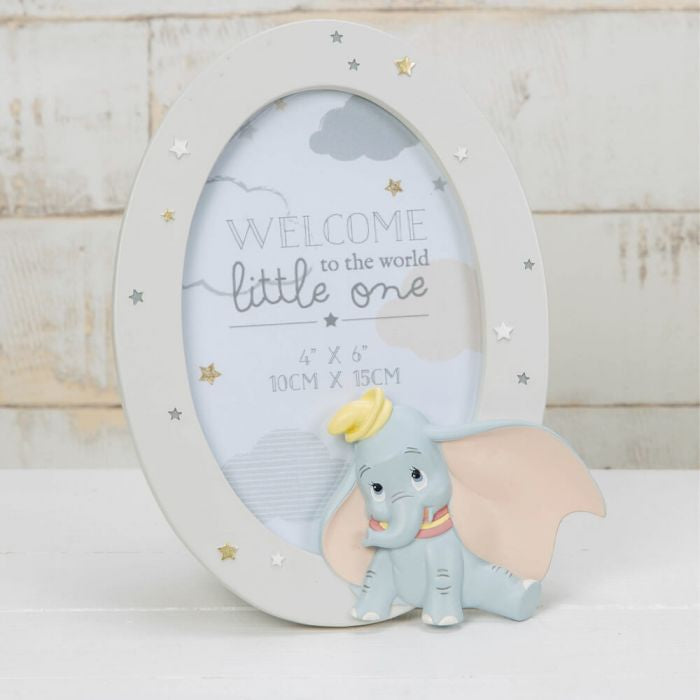Disney Magical Beginnings - Dumbo Round Resin Photo Frame