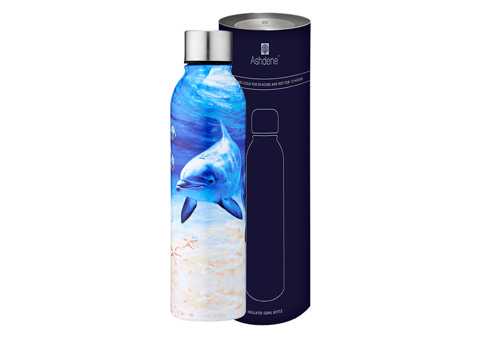Playful Dolphins - Underwater Buddies Drink Bottle