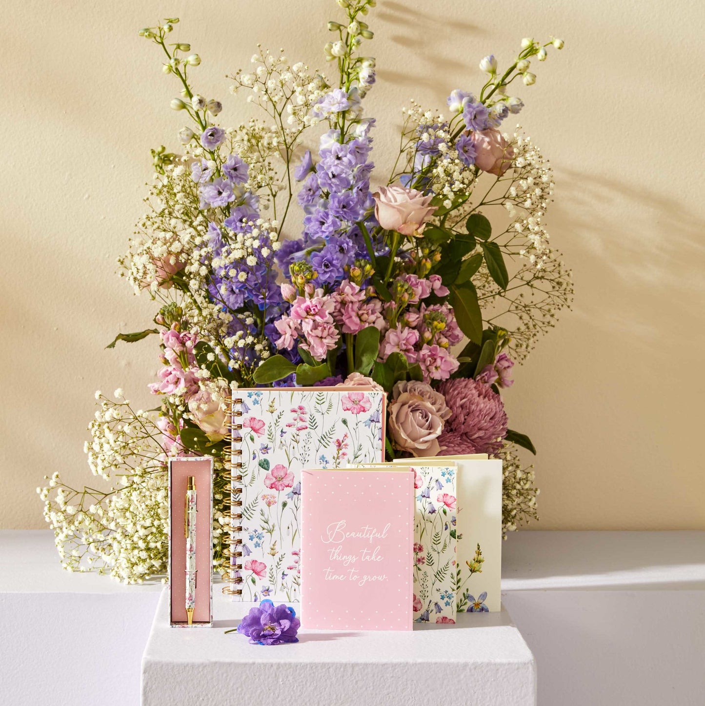 Wild Flower Metal Pen in Gift Box