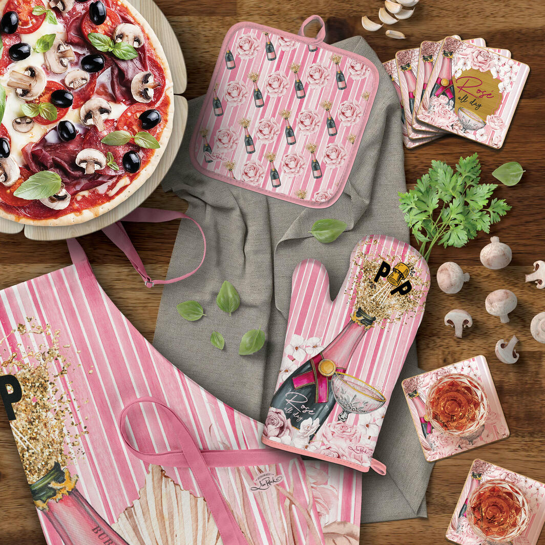 Cotton Tea Towel - Rose All Day