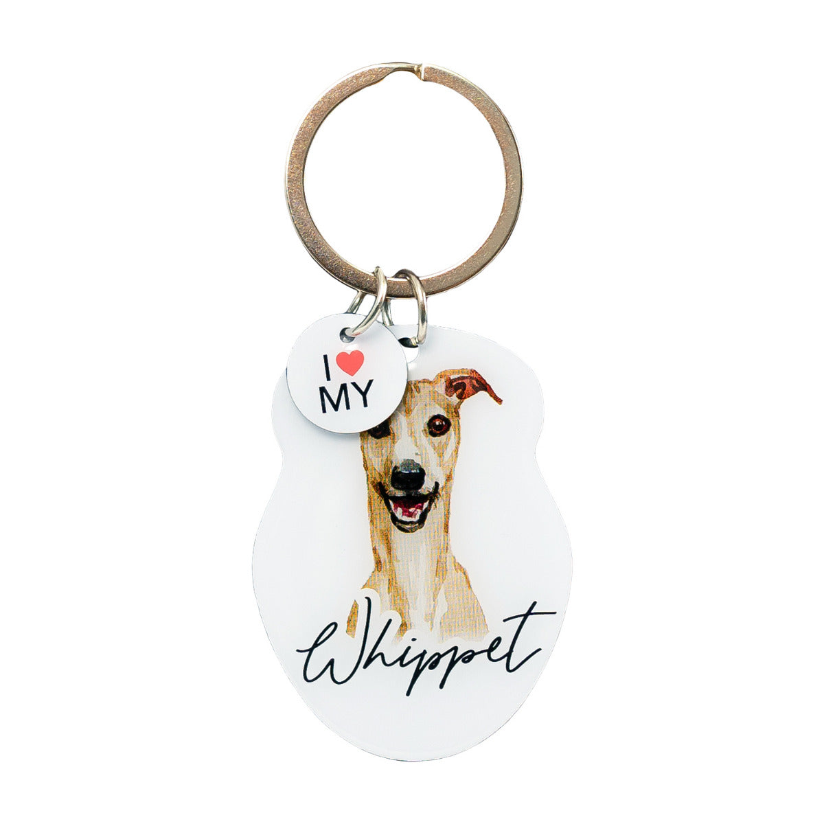 Pet Keyring - Whippet