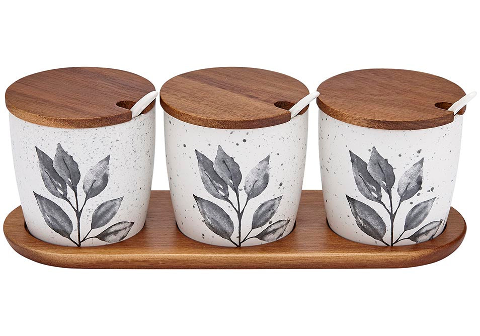 Revive Canister & Spoon Counter Set of 3