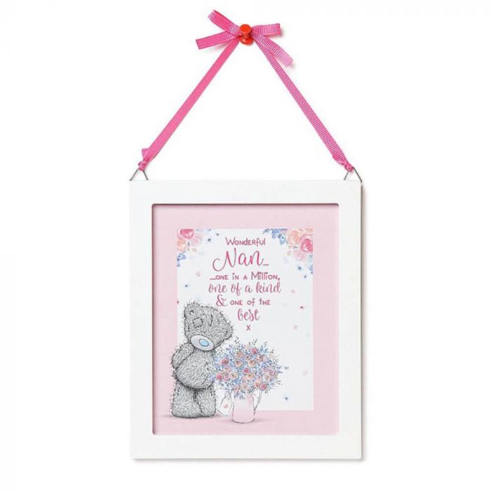Me To You Tatty Teddy - Wonderful Nan Hanging Plaque