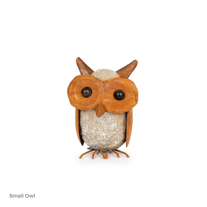 Rust & Resin Owl (Small)
