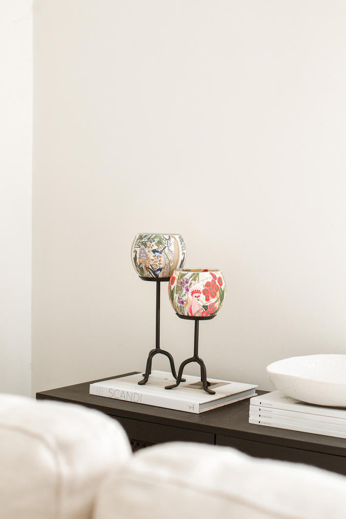 Desert Pea Tealight Candle Holder