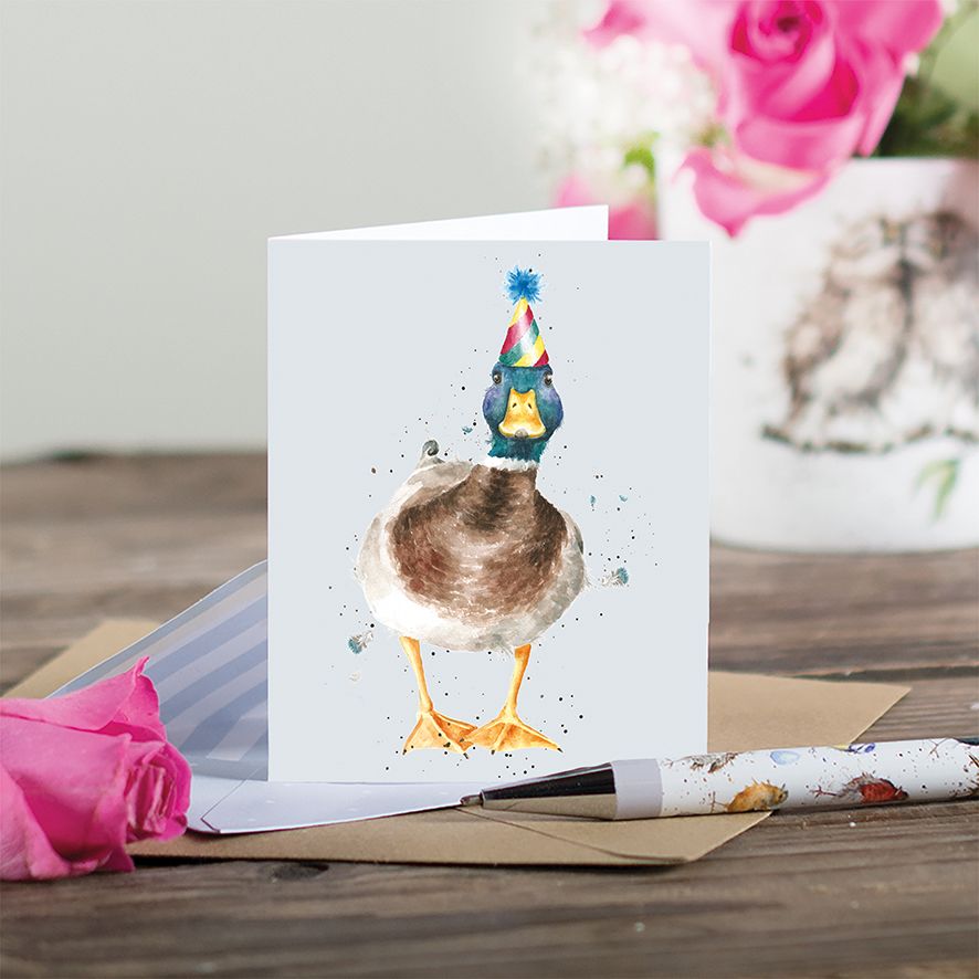 Wrendale Designs Mini Gift Card - Conquackulations (Duck)