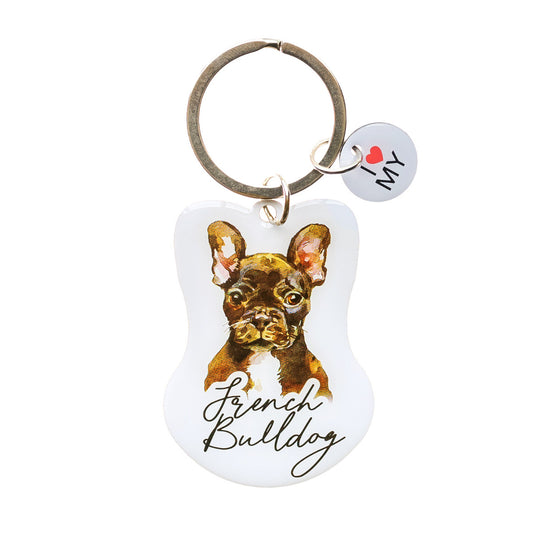 Pet Keyring - French Bulldog