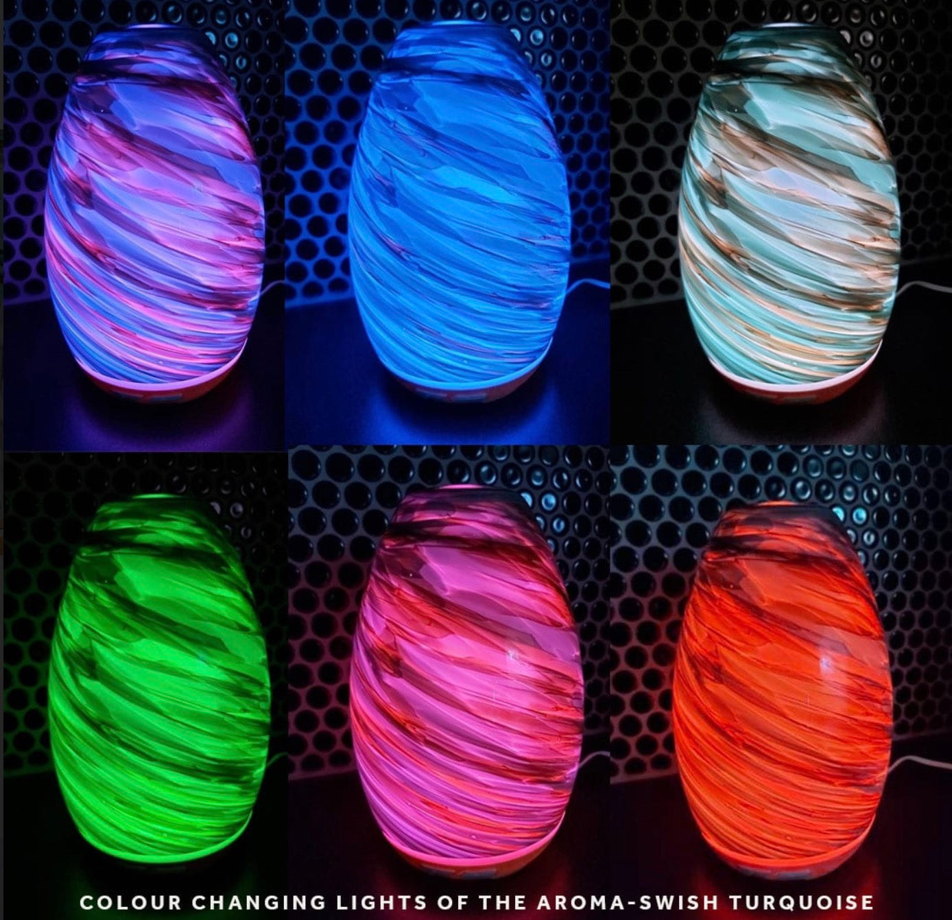 Aroma-Swish Aromatherapy Diffuser - Turquoise