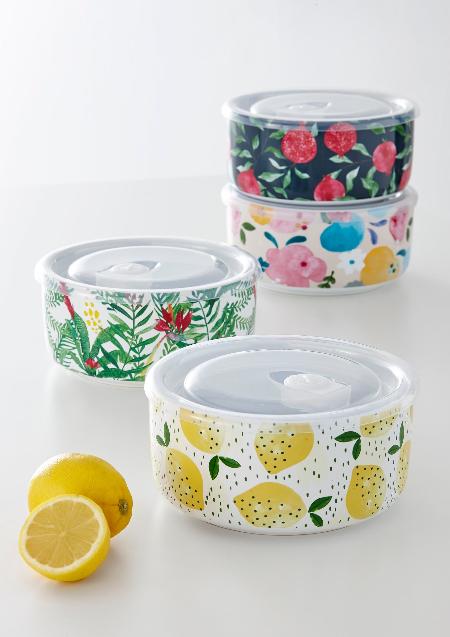 Prep Amore Bloom Microwave Food Bowl
