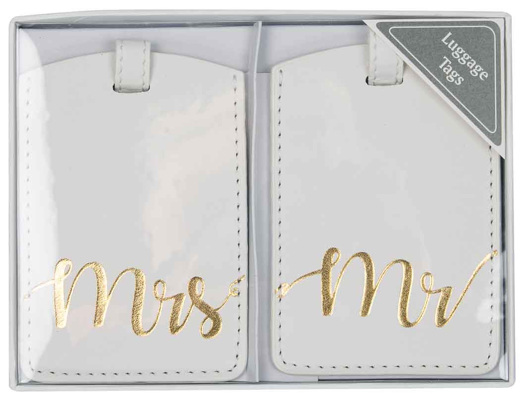 Mr & Mrs Luggage Tags