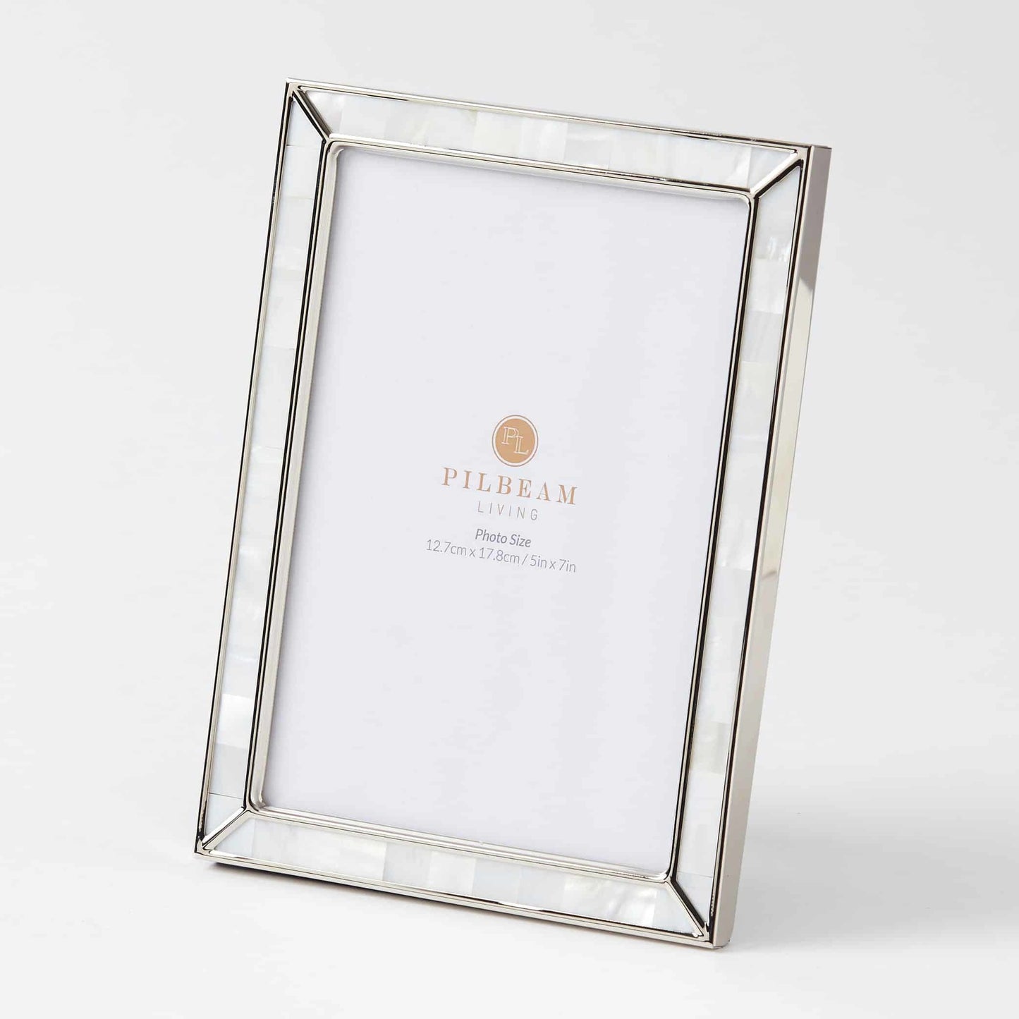 Perla Silver 5 x 7" Photo Frame