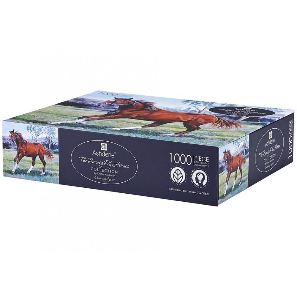 Beauty of Horses - Cantering Spirit 1000 Piece Puzzle