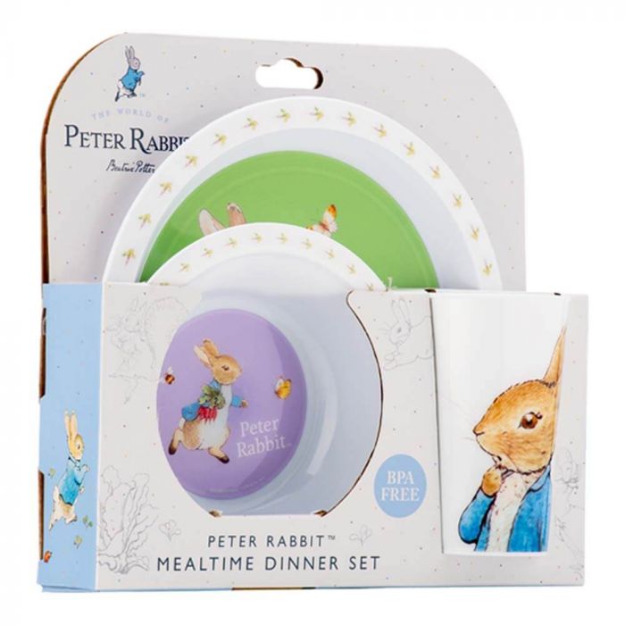 Peter Rabbit - 3pc Dinner Set