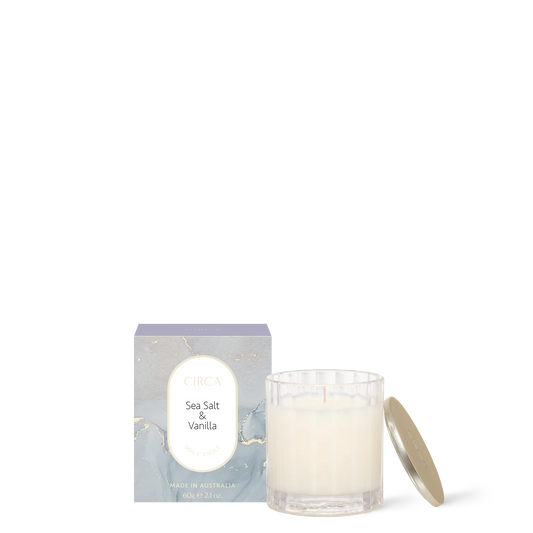 CIRCA Soy Candle 60g - Sea Salt & Vanilla